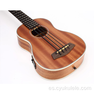 Venta al por mayor sin logotipo ukelele de caoba de 23 pulgadas sin marca fabricada en China